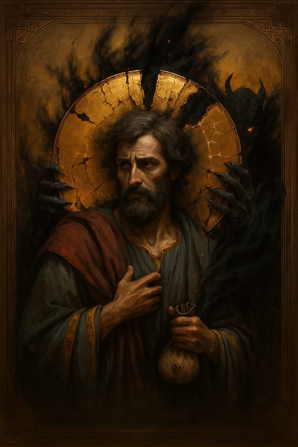 Judas-themed artwork